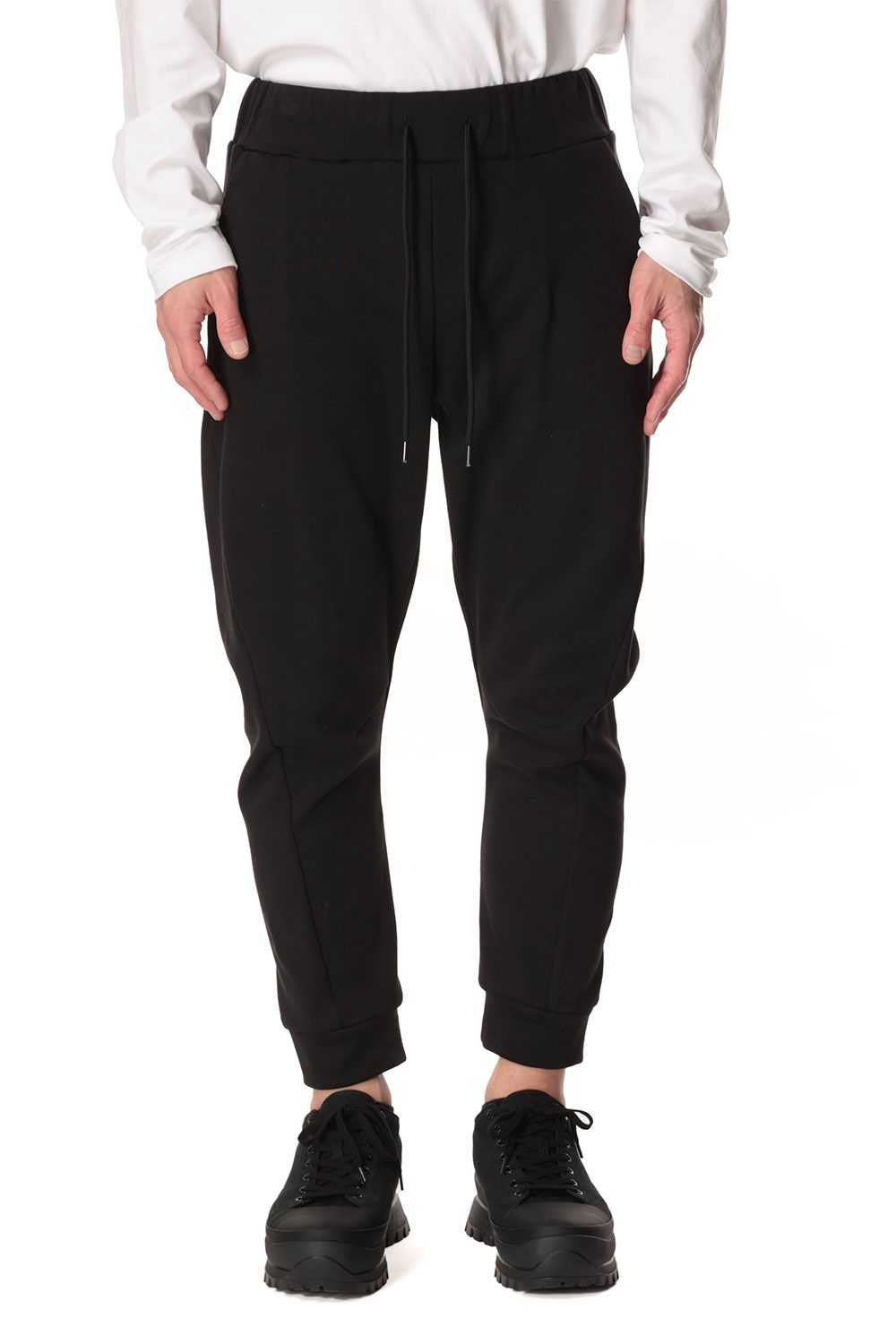 ATTACHMENT - CO/PE DOUBLE KNIT THREE DIMENSIONAL JOGGER TROUSERS