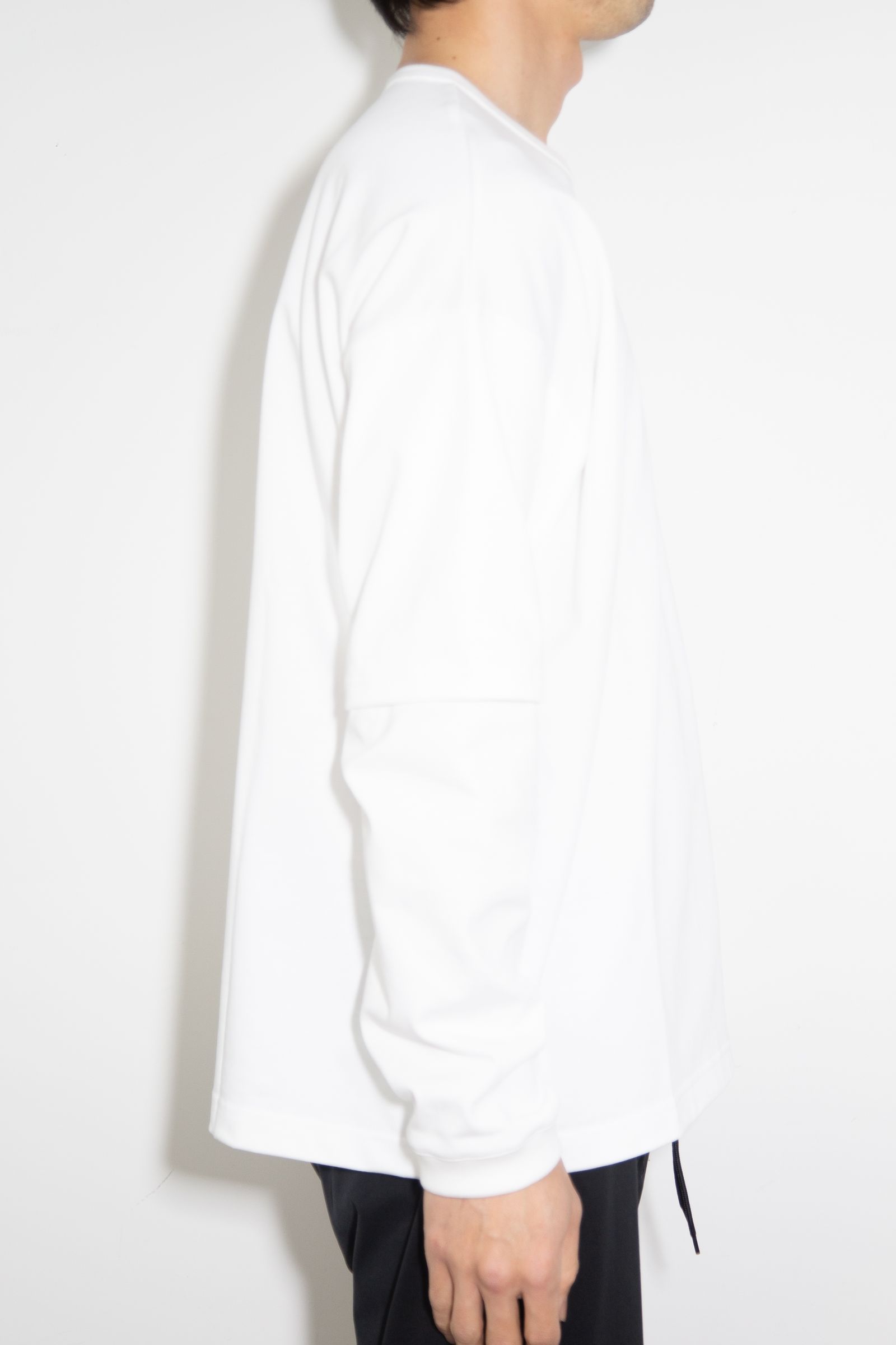【人気継続商品】 fake layered longsleave / ホワイト