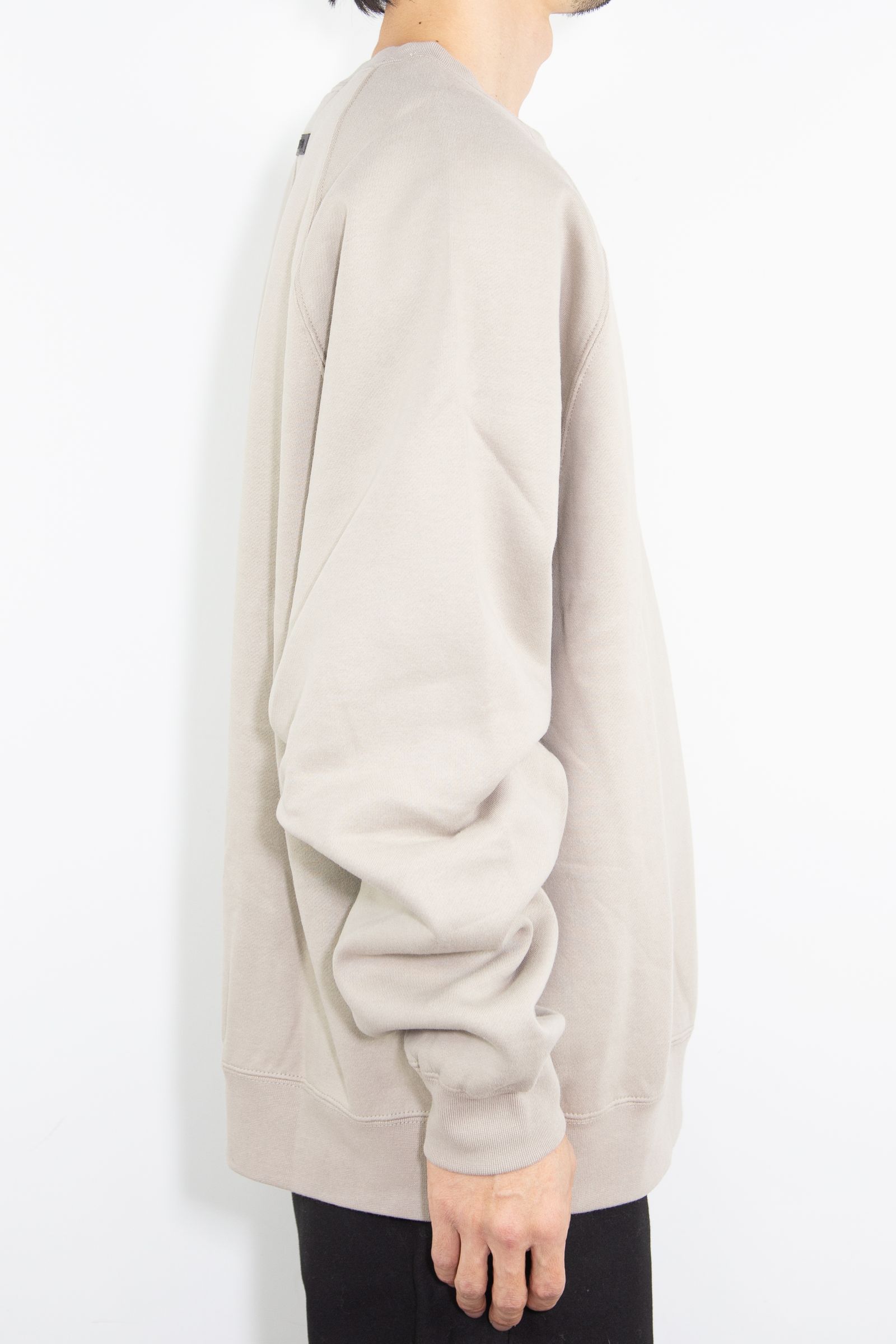 21FW 1POINT LOGO CREW SWEAT SHIRTS / タン