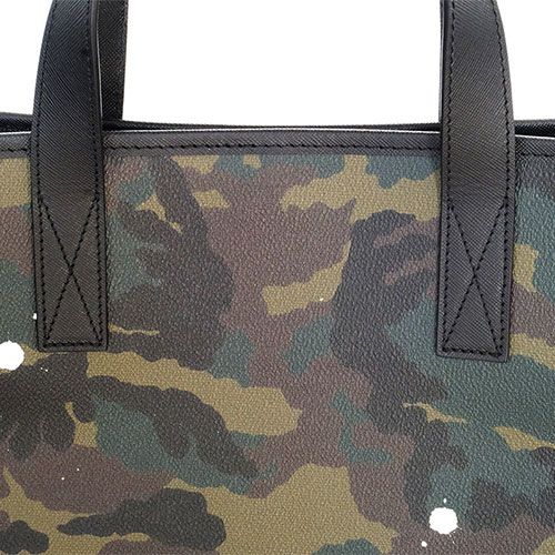 タテ型トートバッグ MM / カーキカモ