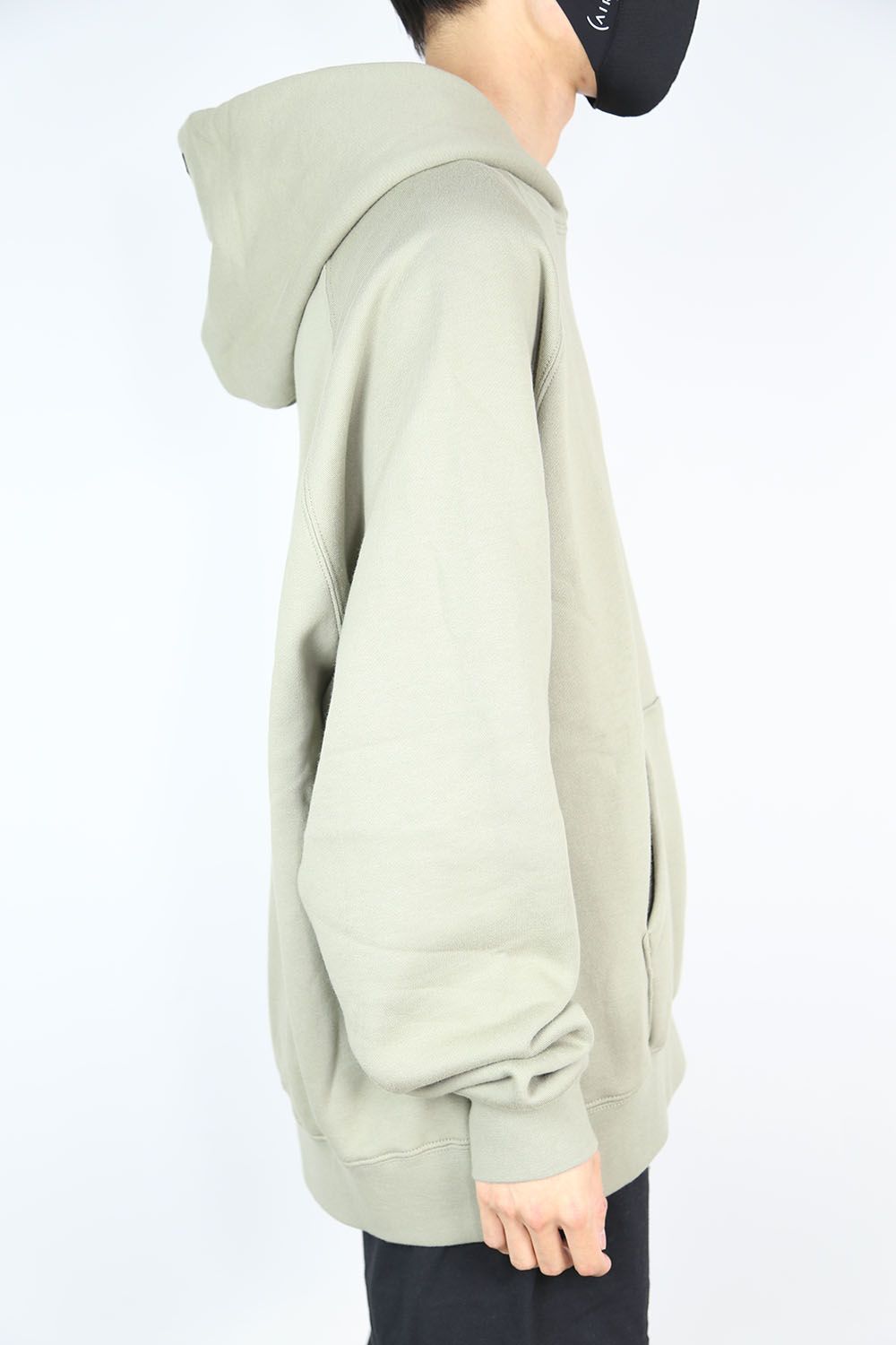 FOG ESSENTIALS - [ラスト1点 サイズM] 21SS BACK LOGO HOODIE (RUBBER) / モス | Tempt