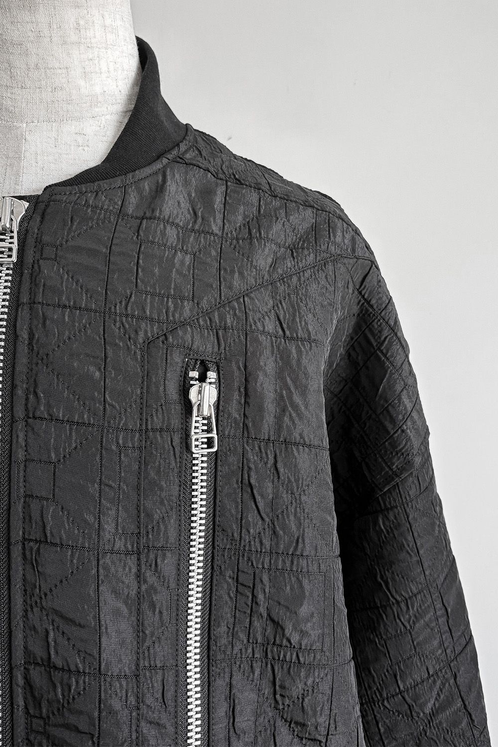 ジャンボMA-1ブルゾン / JUMBO MA-1 BLOUSON / ブラック