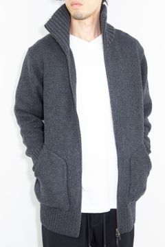 DRIVERS KNIT / チャコールグレー