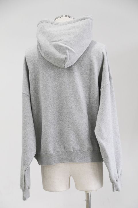 ［ラスト1点 サイズM］I LOVE XG LOGO SWEAT HOODIE / アッシュ