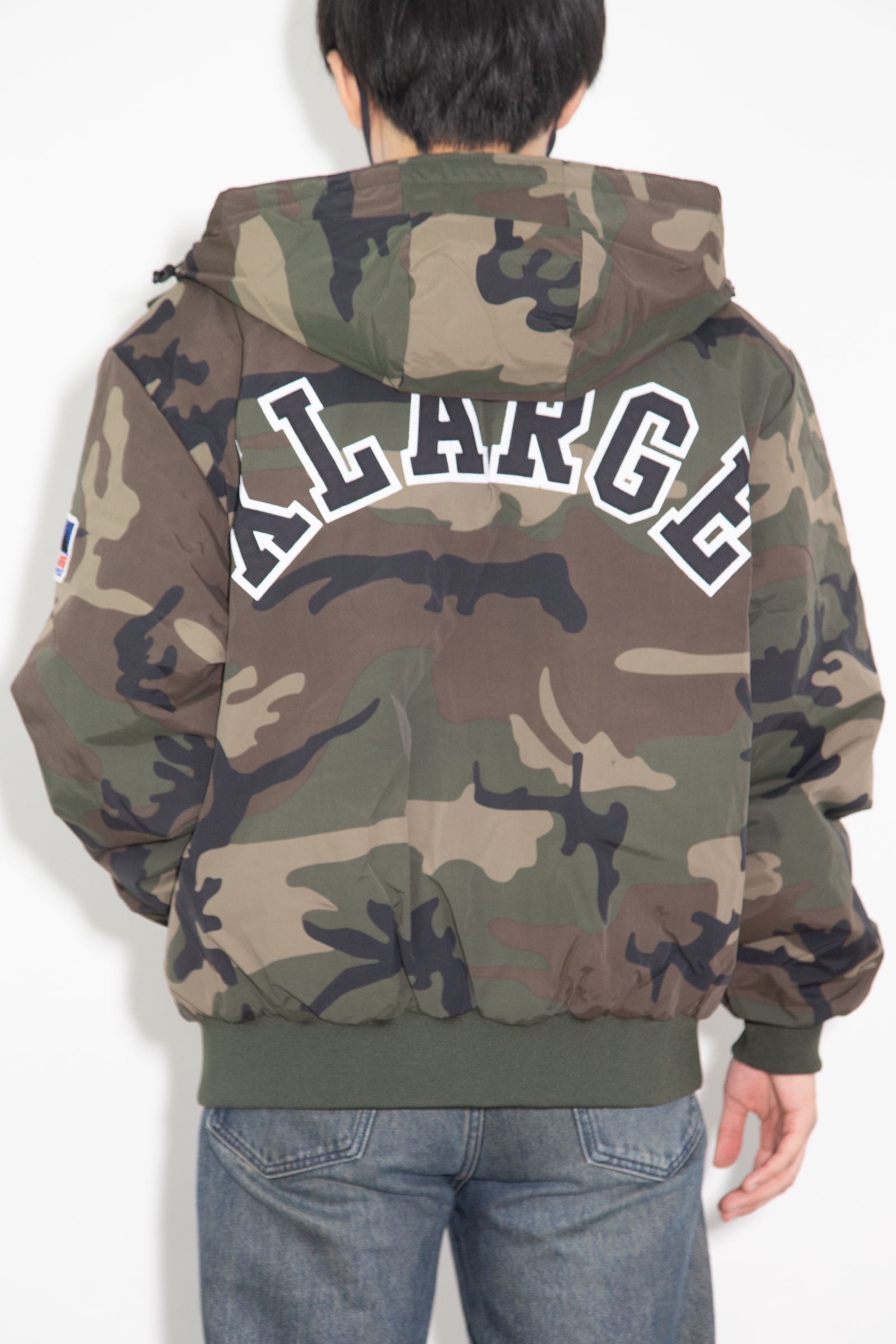 NYLON PUFFER JACKET / カモ