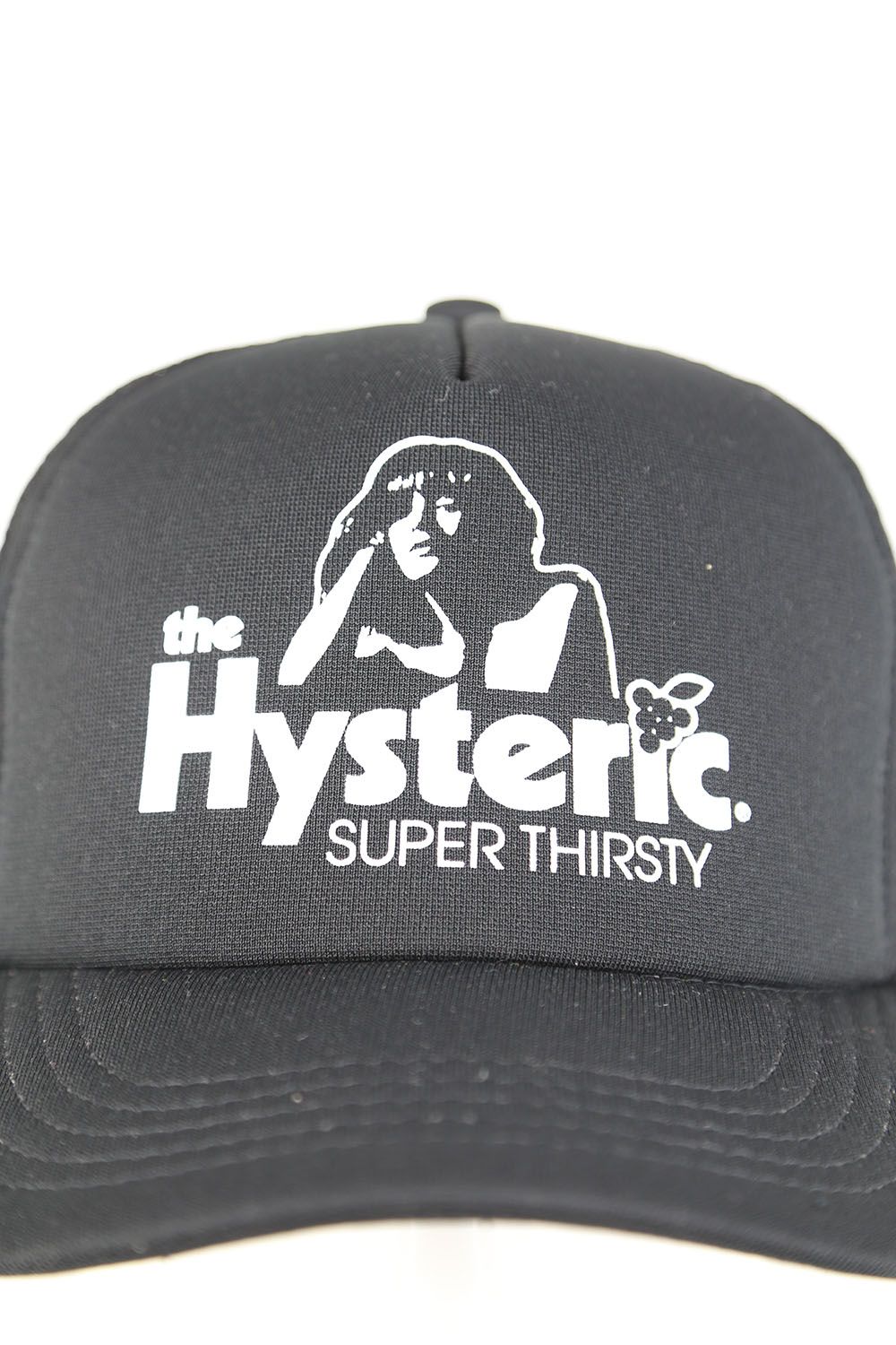 HYSTERIC GLAMOUR - SUPER THIRSTY メッシュキャップ / ブラック | Tempt
