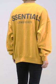 【LB限定】CREW SWEAT REFLECTOR / イエロー