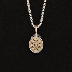 Mediterranean Small Oval Pendant / GP041