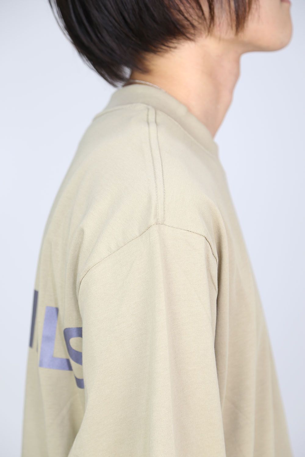 REFLECTOR LOGO L/S TEE / タン
