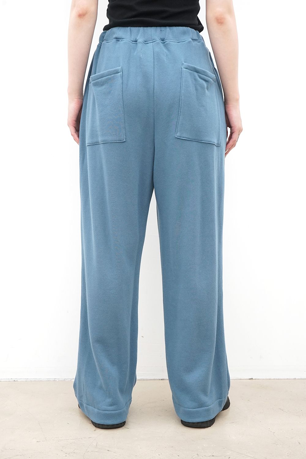 Center-Crease Straight Easy Sweat pants