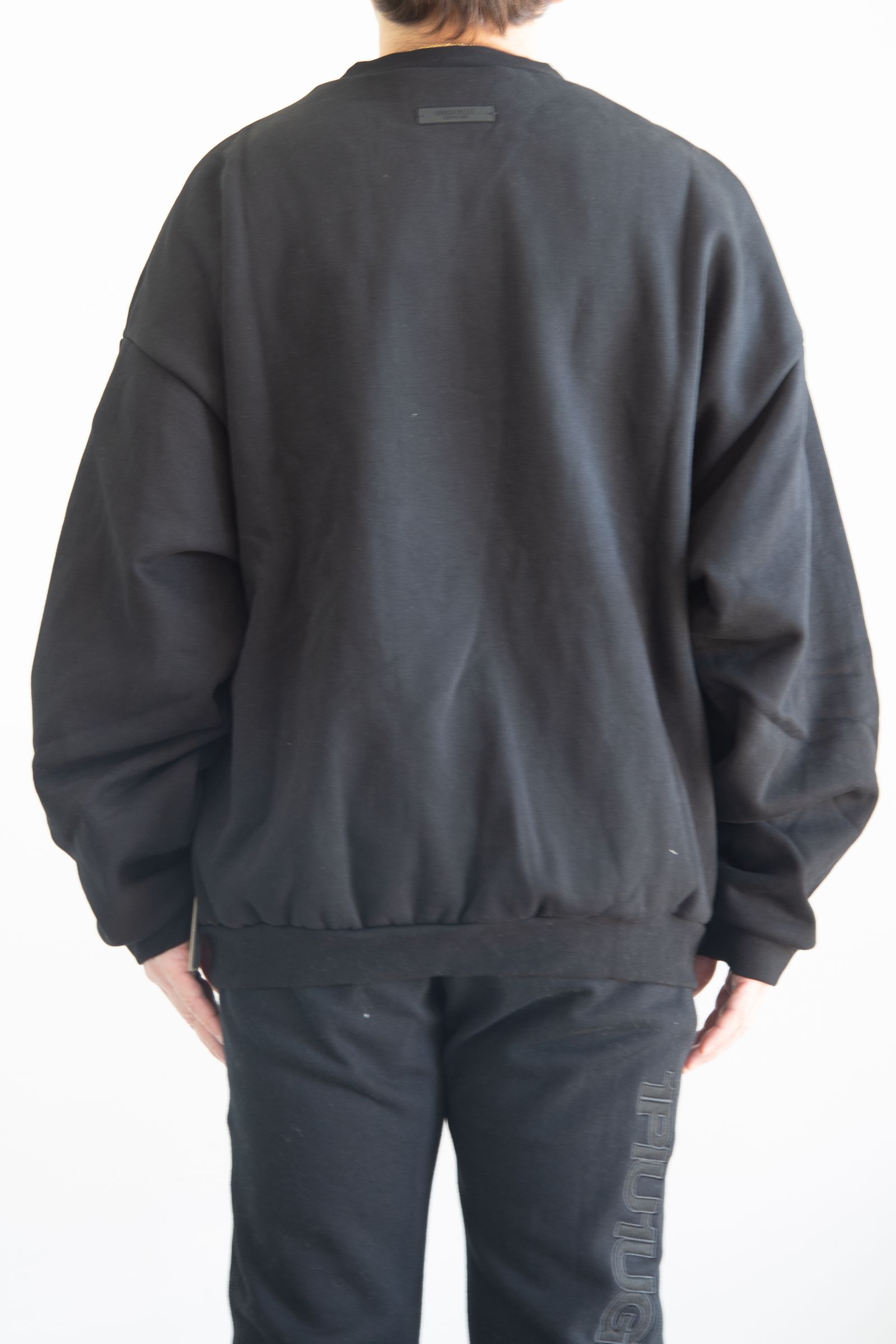 24FW ARCH LOGO CREW SWEAT SHIRTS / ブラック