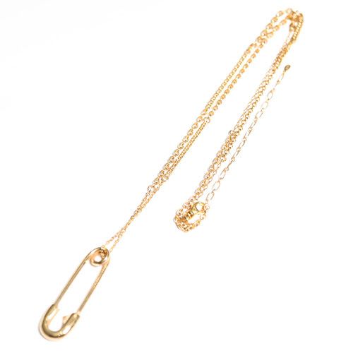 ピンネックレス / B / ゴールド / PIN NECKLACE / B / GOLD