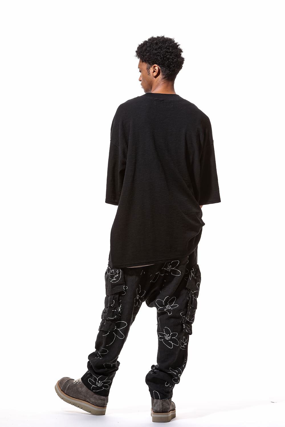 サーフニットオーバーサイズTシャツ / Jumbo Tee / ネイビー
