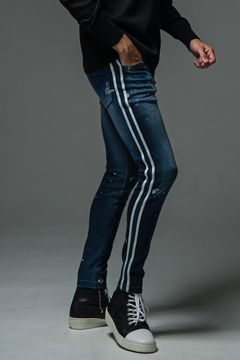 【人気継続商品】EX denim jersey BLINDLINE PT / ダークインディゴ