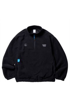 FLEECE HALF ZIP / ブラック