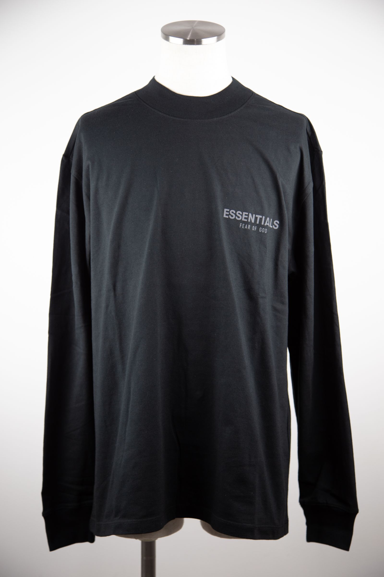 21FW 1POINT LOGO LS TEE / ブラック