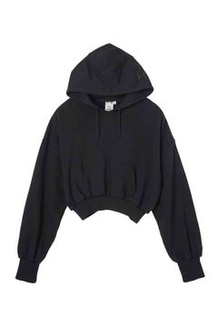 [ラスト1点 サイズS] BROIDERED MILLS LOGO COMPACT SWEAT HOODIE / ブラック