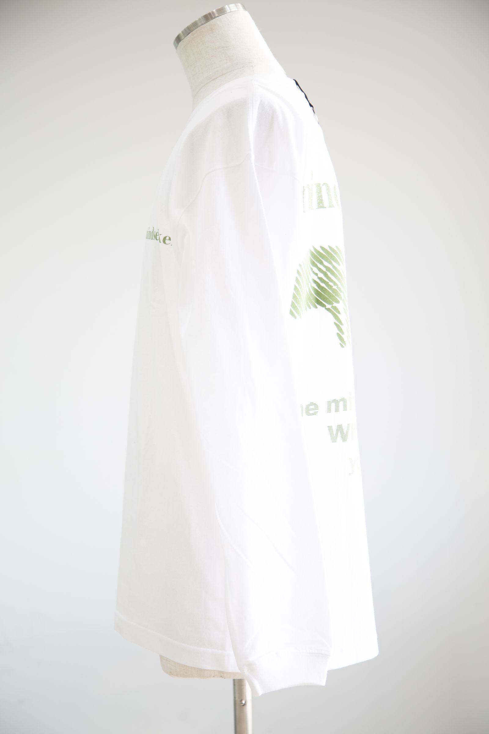 Massage L/S Tee / ホワイト