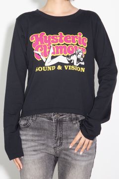 SOUND&VISION Tシャツ / ブラック