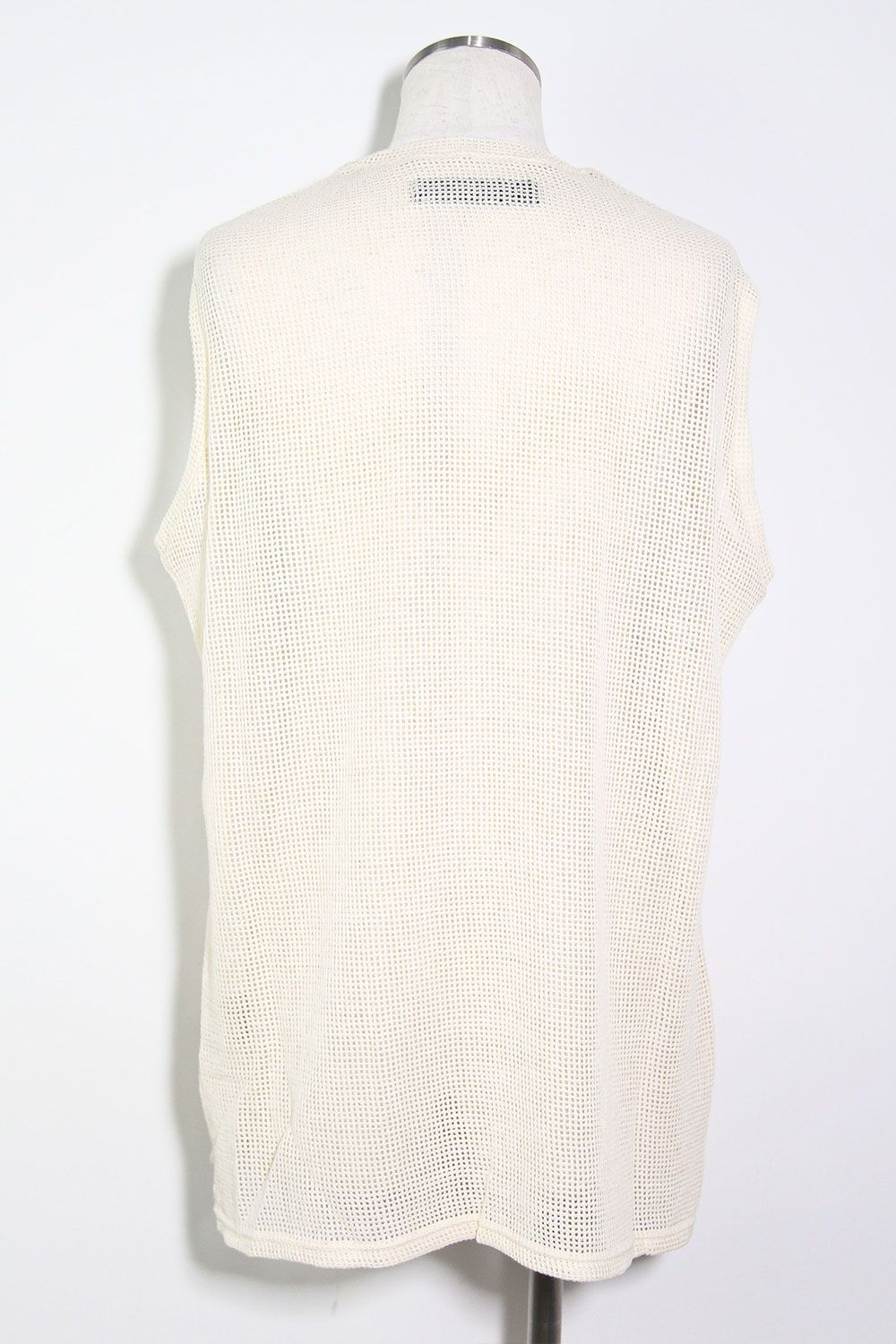 メッシュニットタンクトップ / Mesh Knit Tank Top / アイボリー / ag-11100