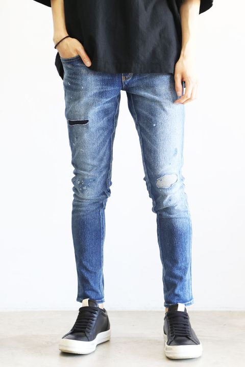 BLIND DENIM JERSEY / インディゴB