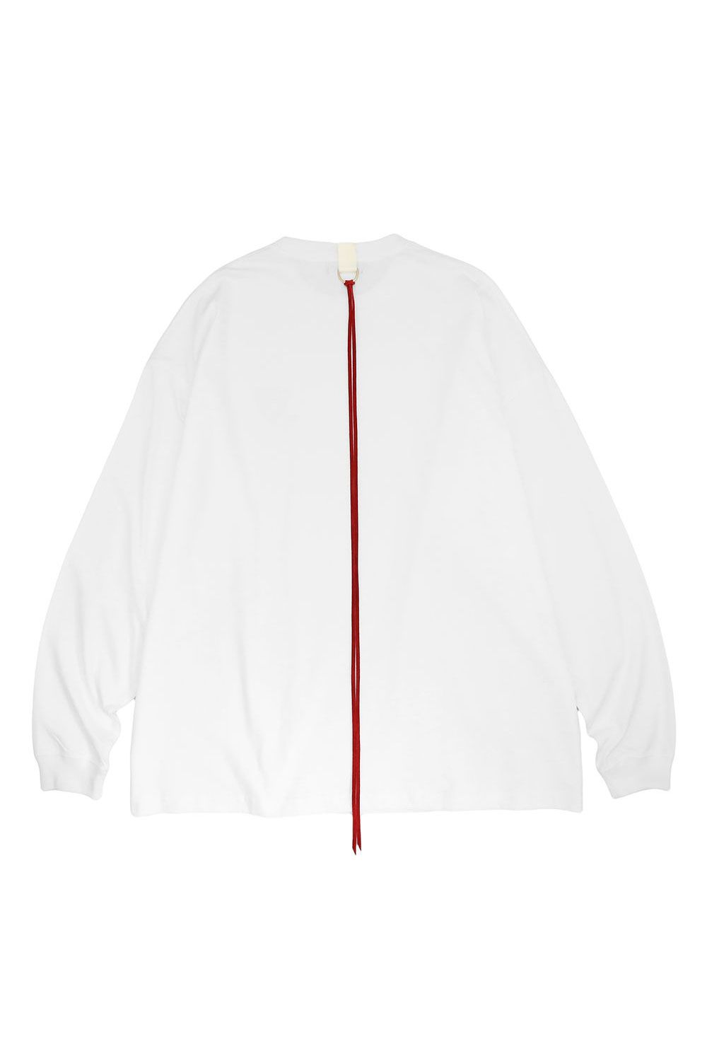 ONE POINT HEART LOGO L/S TEE / ホワイト