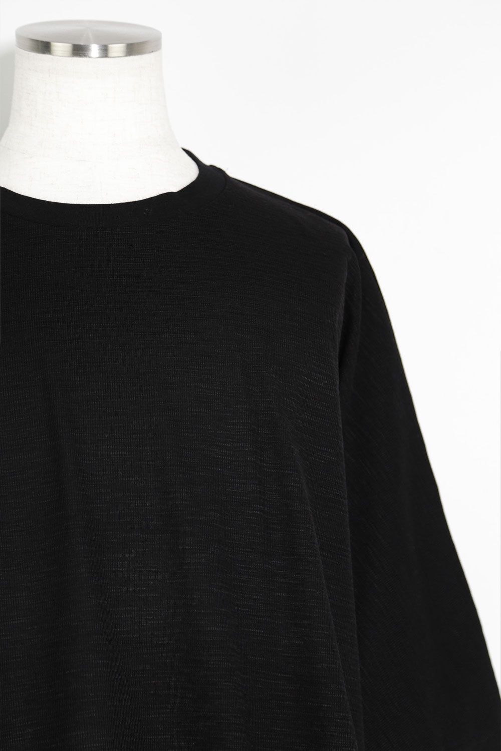 サーフニットタックドルマンTシャツ / Tuck Dolman Tee / ブラック / ag-9078