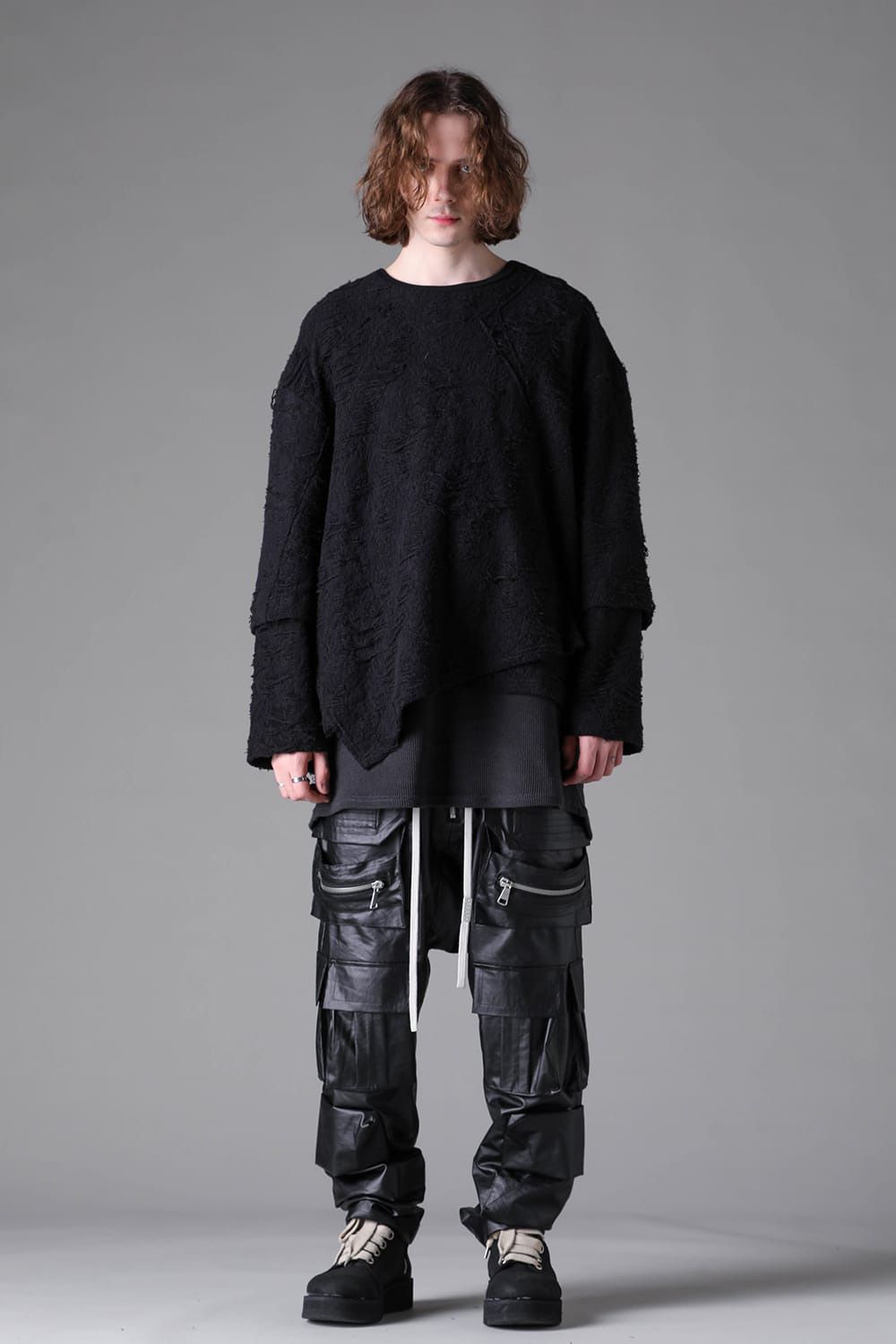 Layered Oversized Pullover