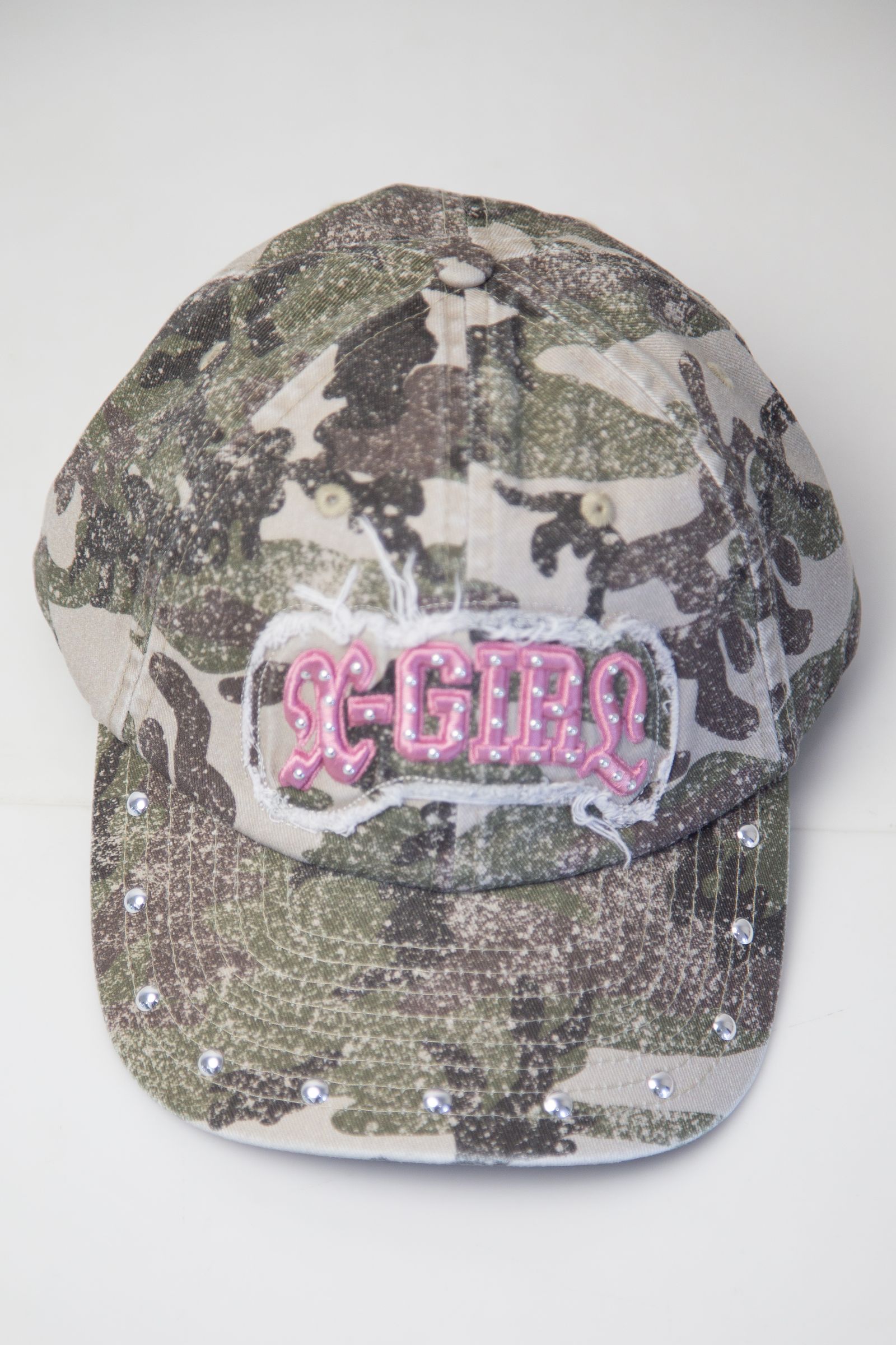 STUDDED LOGO PATCH 6PANEL CAP