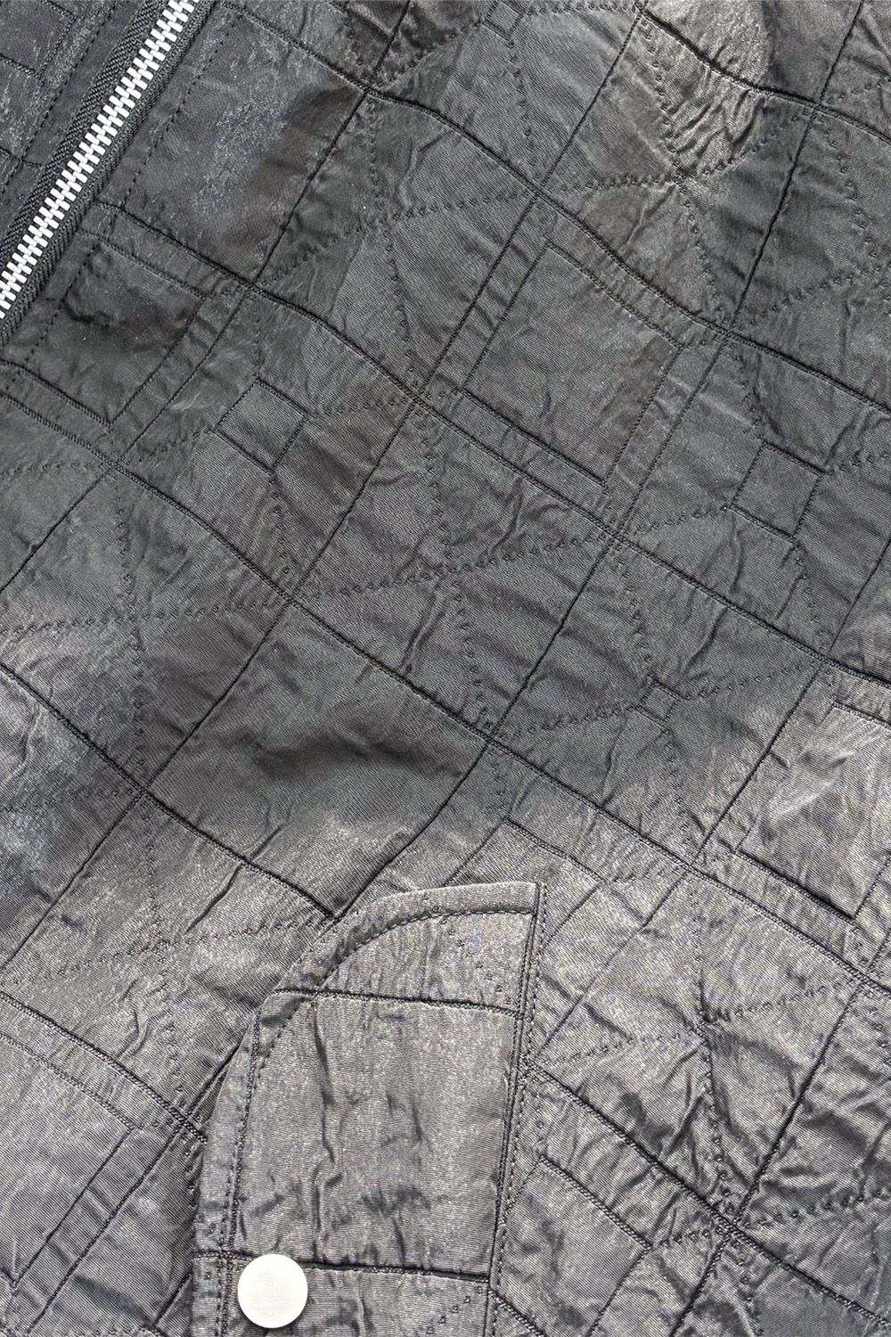 ジャンボMA-1フーディーブルゾン / JUMBO HOODED MA-1 BLOUSON / ブラック