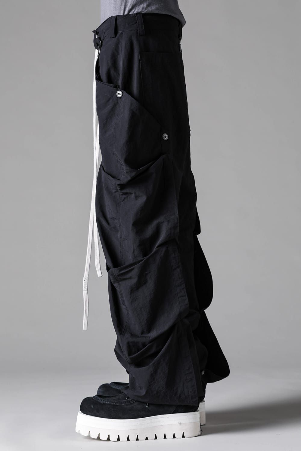 Side Layered Long Pants