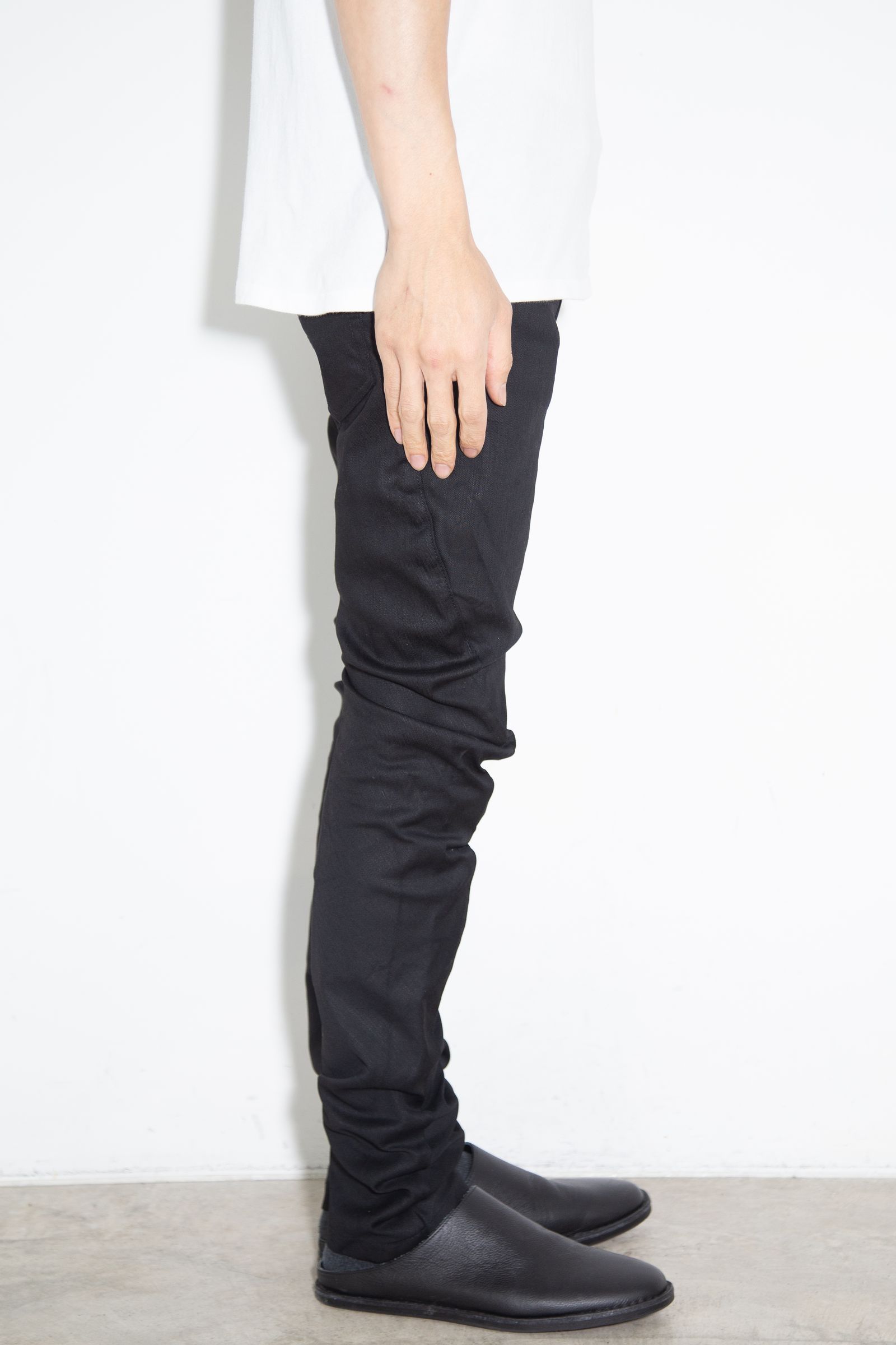 10.5oz STRETCH DENIM / ブラック
