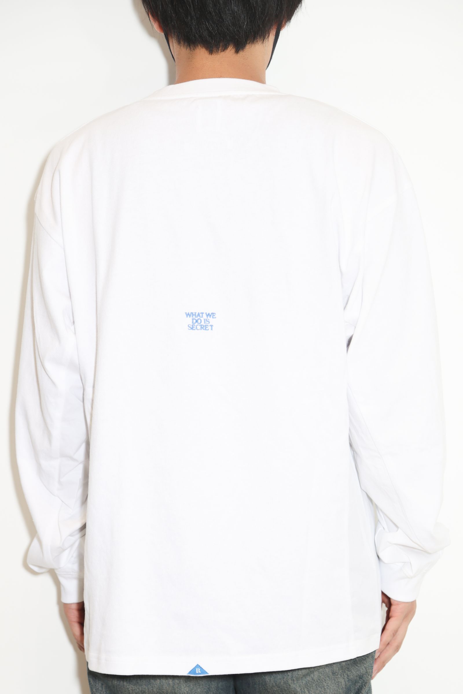 3D CUTTING L/S TEE II / ホワイト