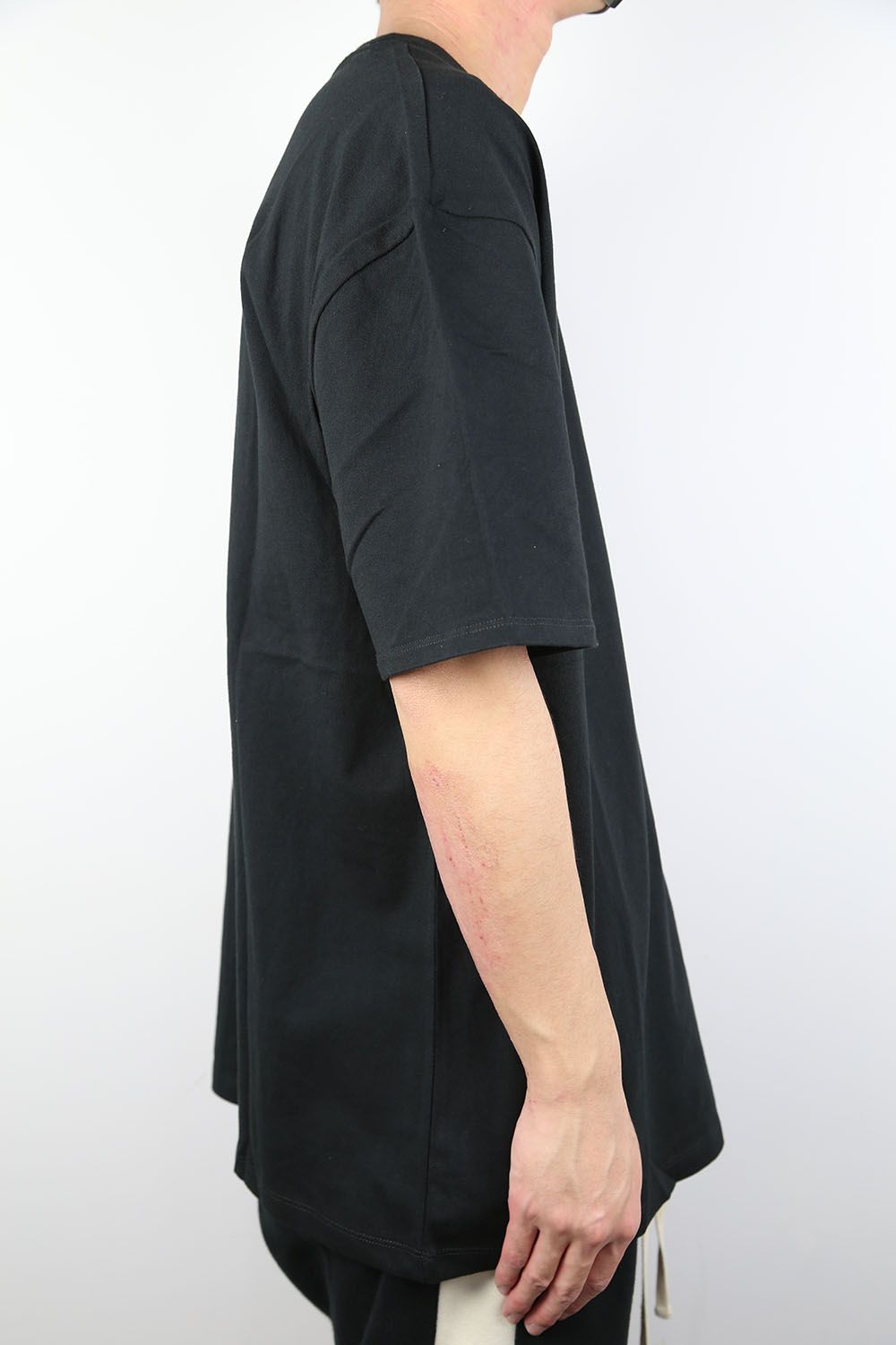21FW ONE POINT S/S TEE / ブラック×ブラック