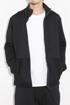 TRACK JERSEY JACKET / ブラック