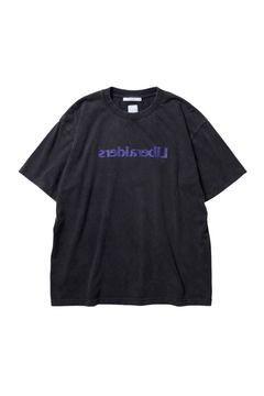 [ラスト1点 サイズL] MIRROR LOGO TEE / ブラック