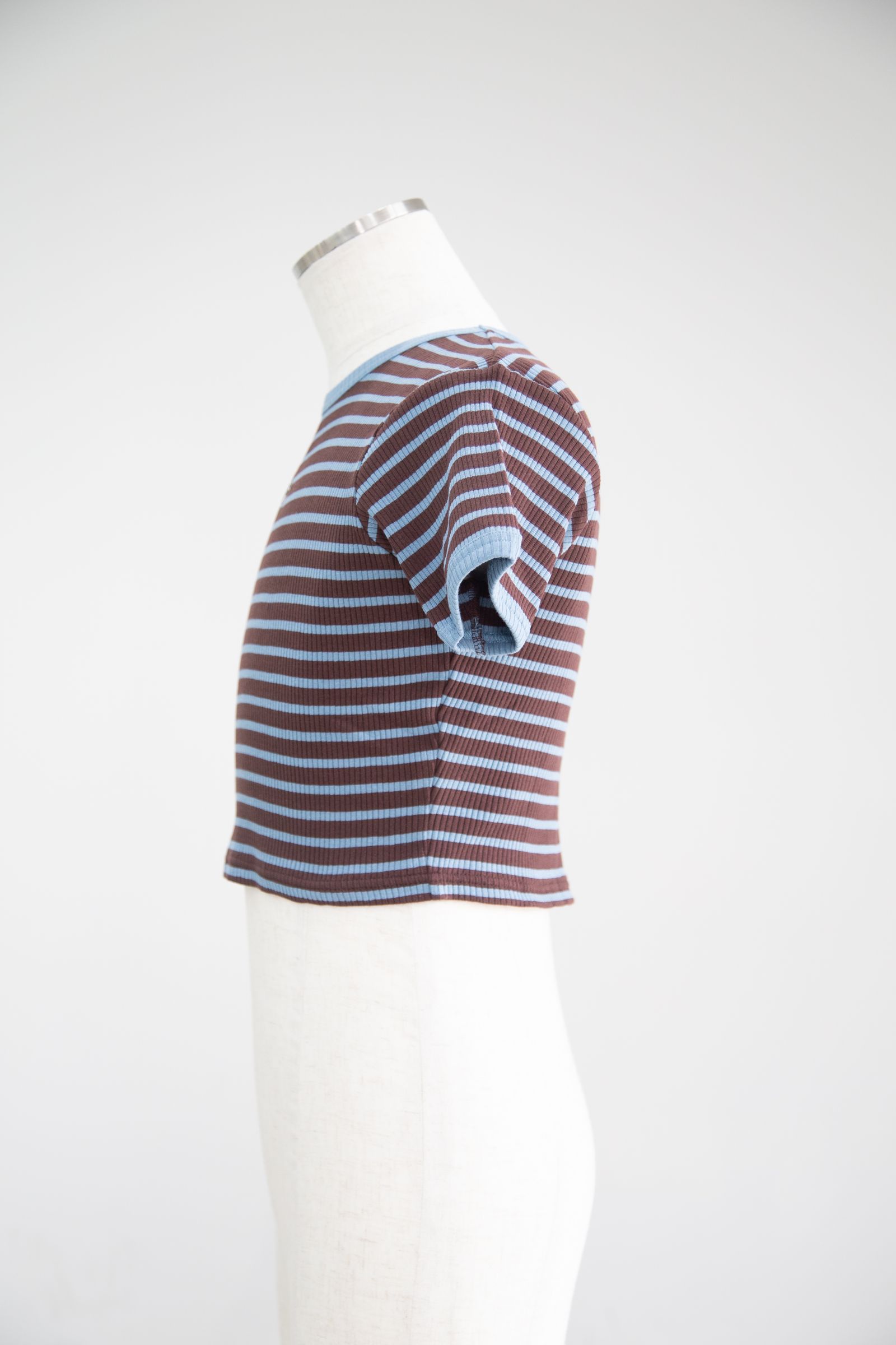 OVAL LOGO S/S TOP / ブラウン