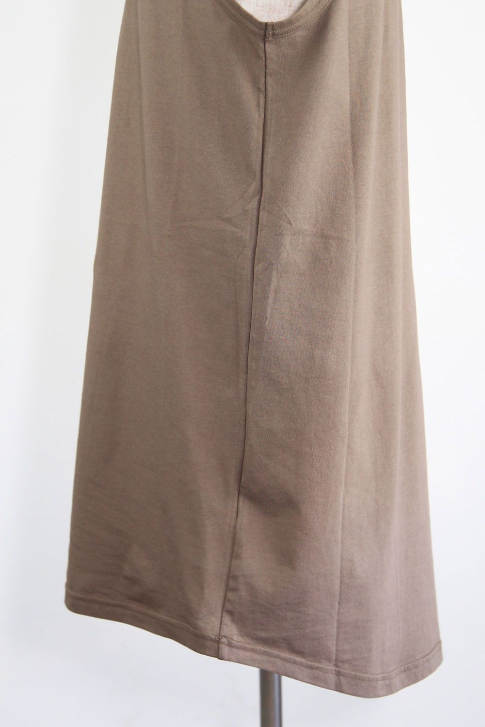 ロングタンクトップ / Long Tank Top / ブラウン / ag-6083-1