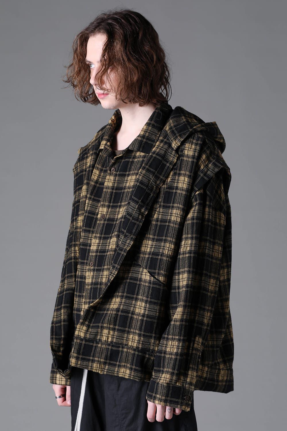 Layared Plaid Patterned Shirts