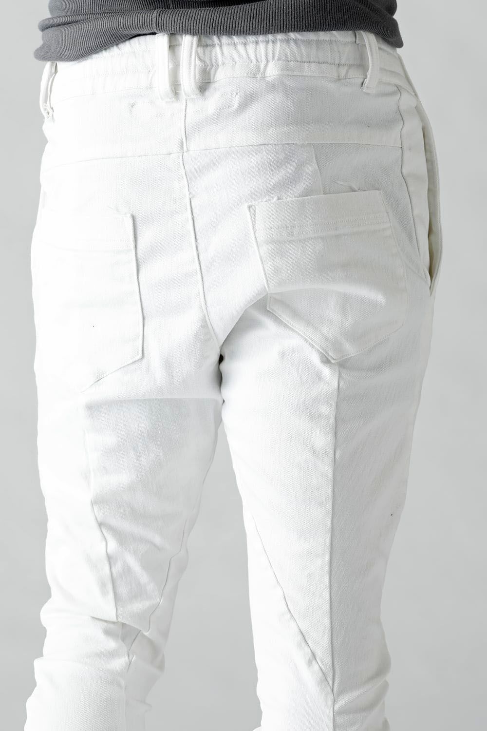アナトミカルフィットロングパンツ / ANATOMICAL FITTED LONG PANTS / ホワイト / ag-1806-1