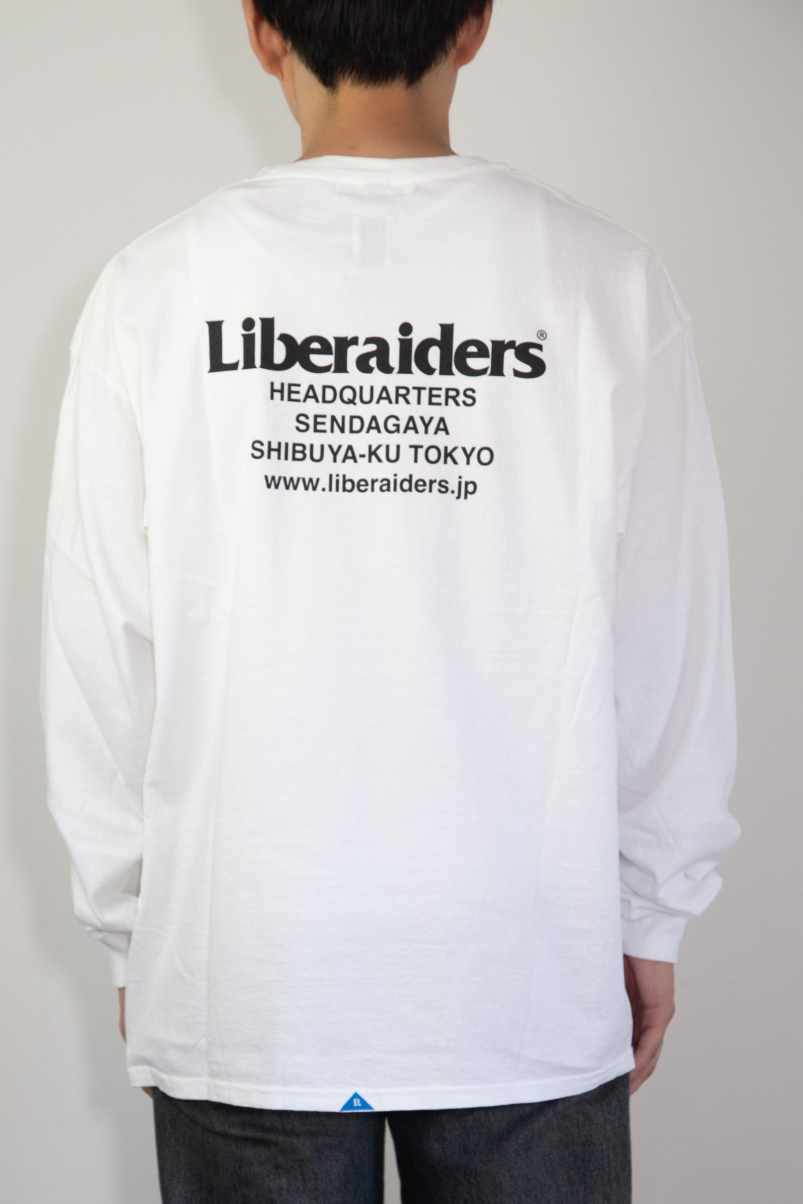 HEADQUARTERS L/S TEE / ホワイト