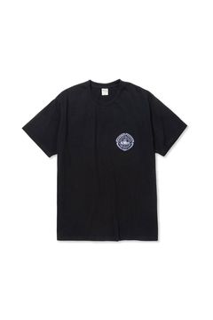 STRETCH EMBLEM LOGO TEE / ブラック