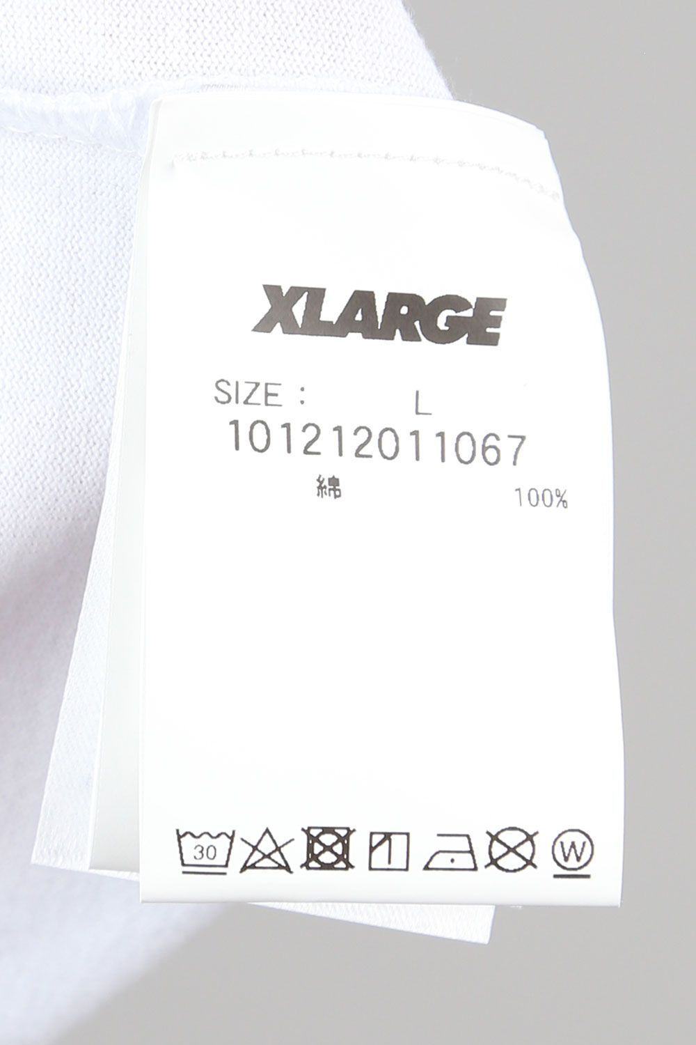 XLARGE - S/S TEE KINGYO SKIN SLANTED OG / ホワイト | Tempt