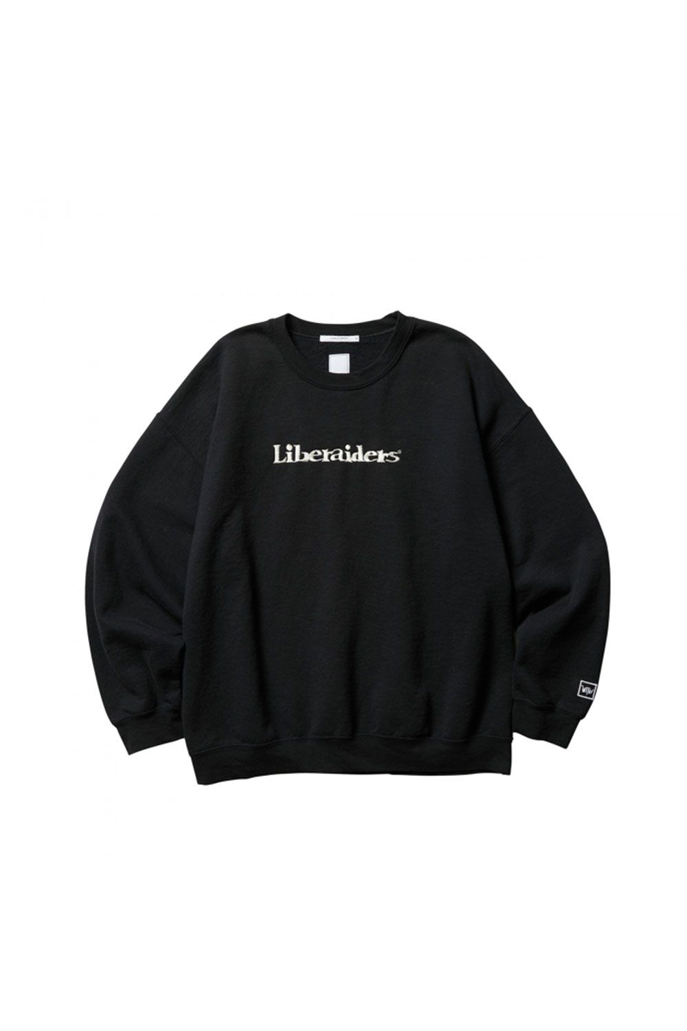 EMBROIDERY CREWNECK / ブラック