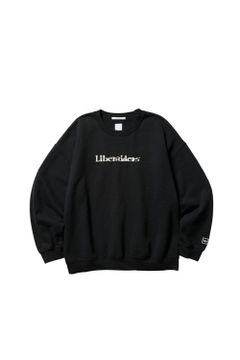 EMBROIDERY CREWNECK / ブラック