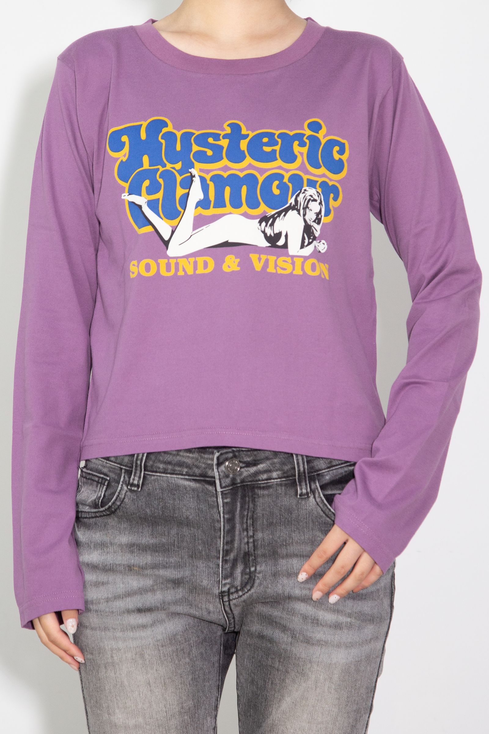 SOUND&VISION Tシャツ / パープル