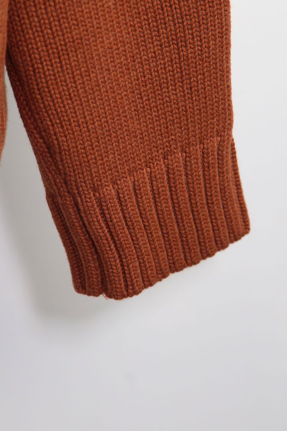 ローゲージニットプルオーバー / Low Gauge Knit Pullover / ブラウン