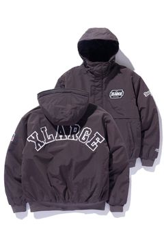 NYLON PUFFER JACKET / ブラウン
