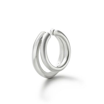 Layered Hoop Ear Cuff