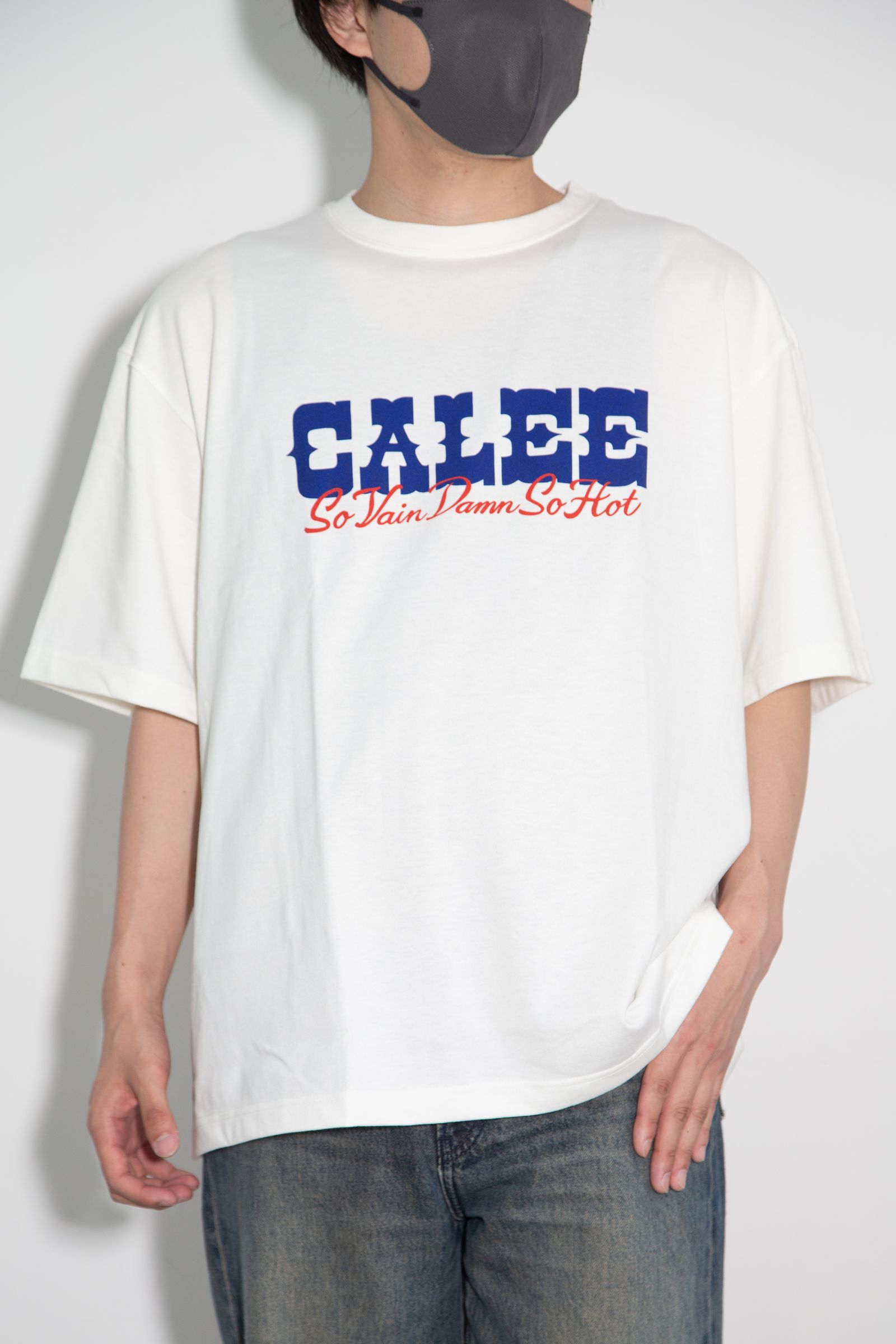 CALEE LOGO TEE / ホワイト